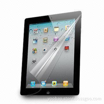 Transparent Screen Protector, Made of Japanese PET Material, Specially Designed for Apple's iPad 2G